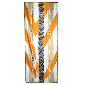 NWT Long Soft Scarf 34"x69" Rectangle Silk Feeling 100% Shawl Wrap 0203